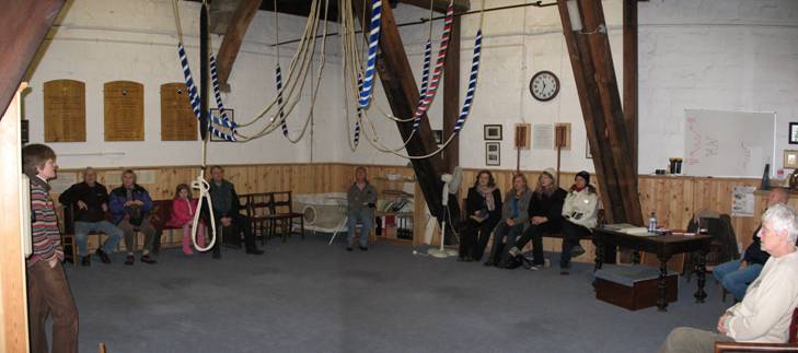Hexham Abbey Ringing Chamber
